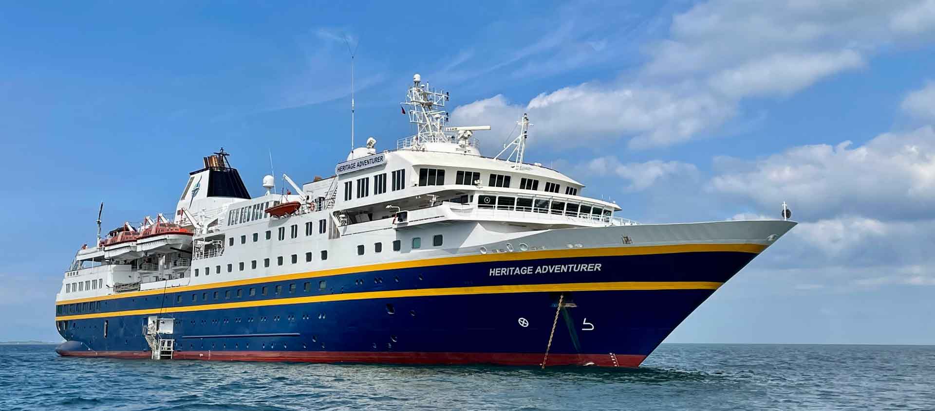 Taiwan, Philippines and Indonesia cruise photo of expeditions vessel Heritage Adventurer