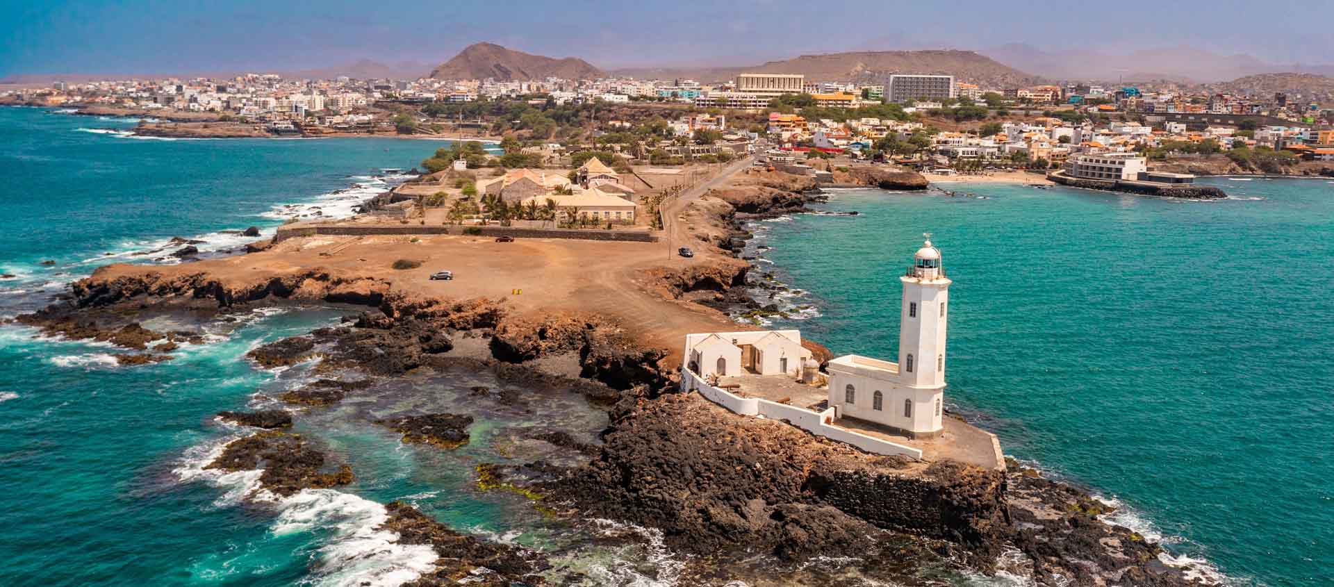 West Africa cruise image of Praia, Santiago Island, Cape Verde.