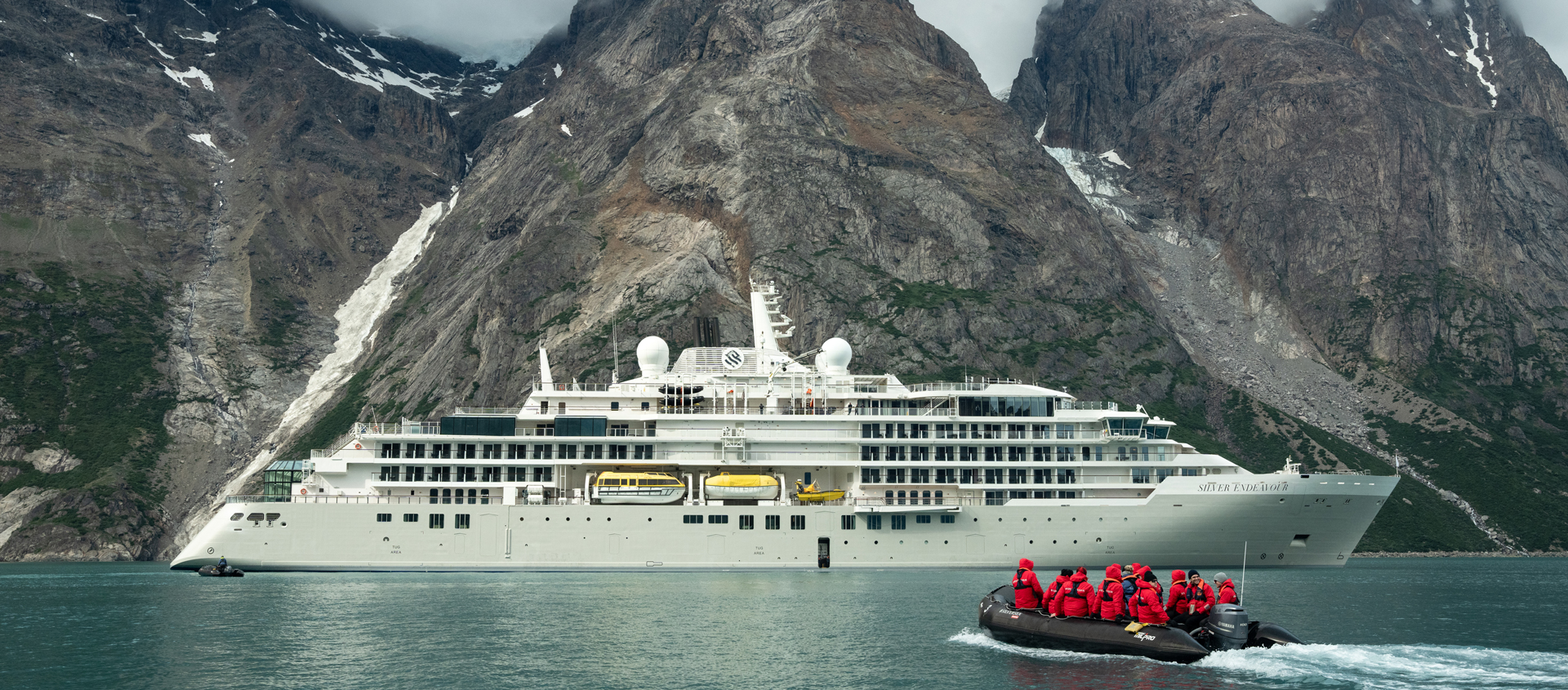 Canadian Arctic & Greenland cruise image of luxury expedition vessel Silver Endeavour